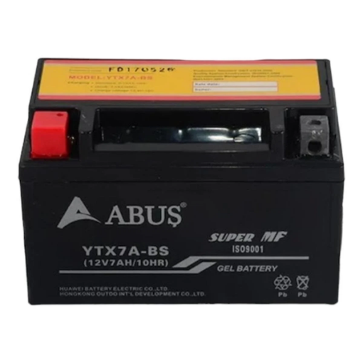 🏍️ ABUS YTX7A-BS Motosiklet Aküsü – Dayanıklı, Güvenli ve Uzun Ömürlü Seçim resmi