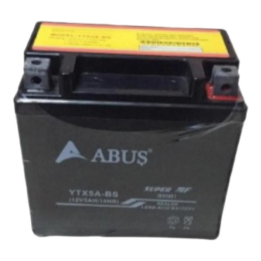🏍️ ABUS YTX5L-BS Motosiklet Aküsü – Küçük Ebatta Büyük Güç! resmi