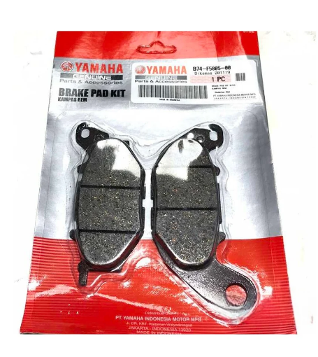 ⚙️ Yamaha XMAX Arka Fren Balatası Orijinal (2018–2022) – Güvenli Frenleme, Sessiz Performans ve Uzun Ömür resmi