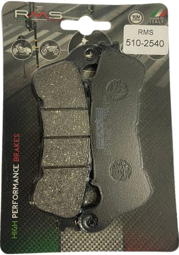 ⚙️ Honda Forza 300 Ön Fren Balata RMS – Güçlü Tutuş, Sessiz Frenleme ve Uzun Ömürlü Performans resmi