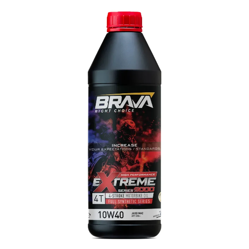 🛢️ BRAVA EXTREME 9000 4T 10W-40 Motor Yağı – Tam Sentetik Güç, Maksimum Performans ve Üstün Koruma resmi